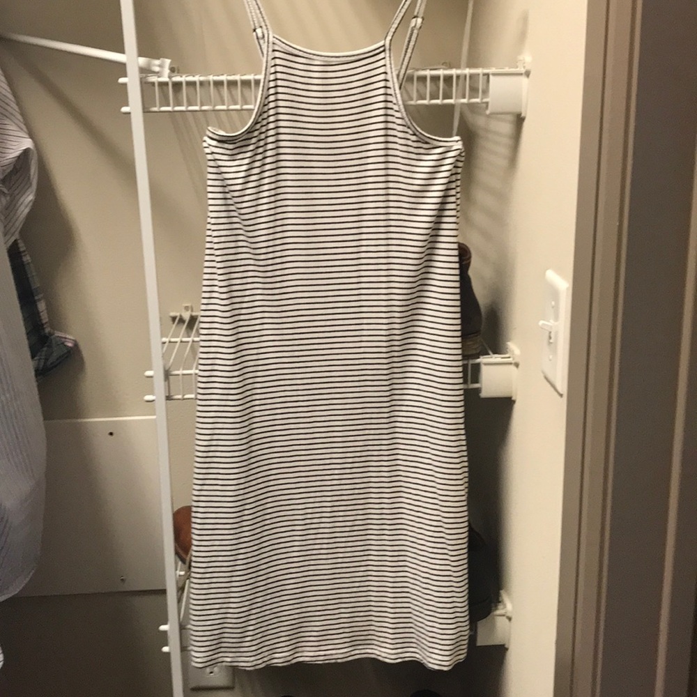 Racer back spaghetti strap dress